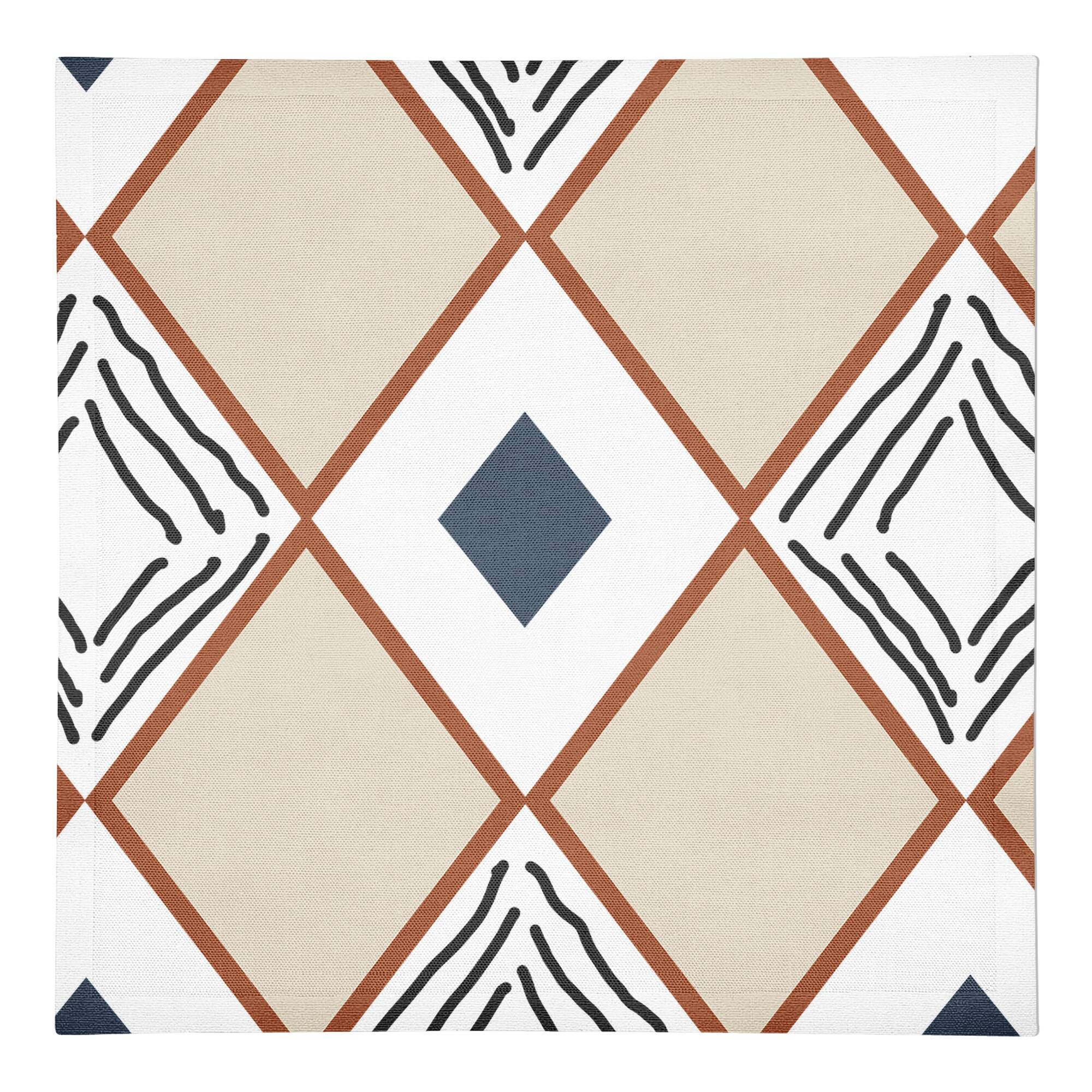 Diamond Triangle 10" x 10" Cotton Twill Napkin